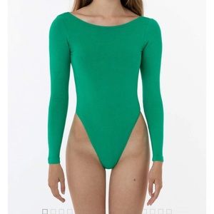 sea foam los angeles apparel bodysuit